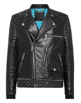 Philipp Plein: Кожаная куртка 