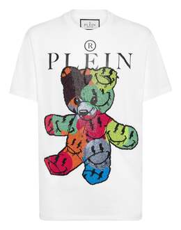 Philipp Plein: Белая футболка  Teddy Bear