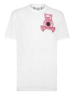 Philipp Plein: Белая футболка  Teddy Bear