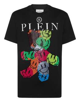 Philipp Plein: Чёрная футболка  Teddy Bear