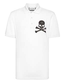Philipp Plein: Белая рубашка  Skull