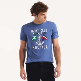 Nautica: Голубая футболка 