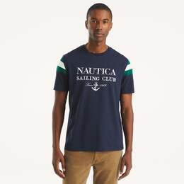 Nautica: Синяя футболка 