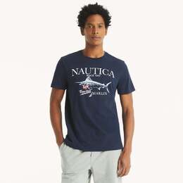 Nautica: Синяя футболка 