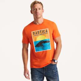 Nautica: Футболка с принтом 