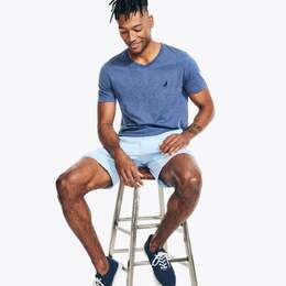 Nautica: Футболка с v-образным вырезом 