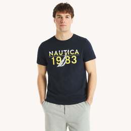 Nautica: Тёмная футболка 