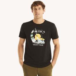 Nautica: Чёрная футболка 
