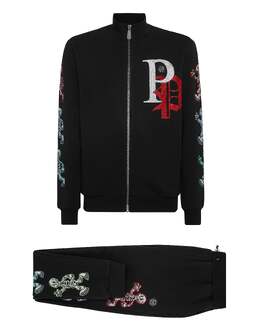 Philipp Plein: Толстовка  Skeleton с капюшоном
