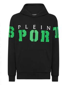 Plein Sport: Толстовка с капюшоном 