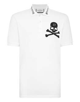 Philipp Plein: Белая рубашка  Skull