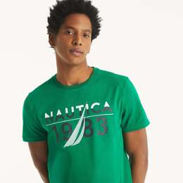 Nautica: Зелёная футболка 