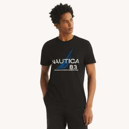 Nautica: Чёрная футболка 