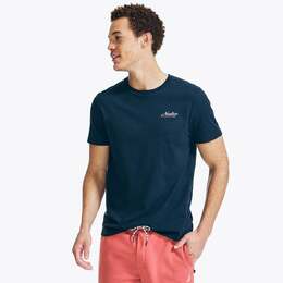 Nautica: Тёмная футболка 
