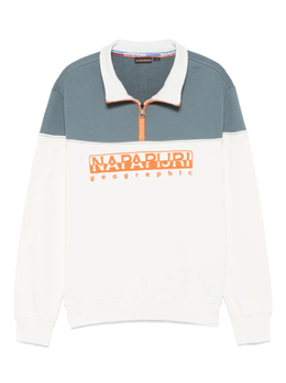 Napapijri: Белая толстовка 
