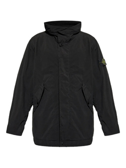 Stone Island: Пуховик с капюшоном 