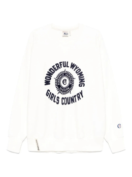 Champion: Белая толстовка 