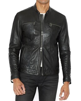 John Varvatos: Кожаная куртка 