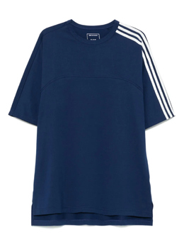Y-3: Синяя футболка 