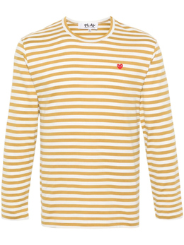 Comme Des Garçons Play: Толстовка в полоску 