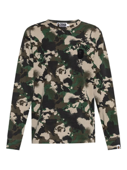 A BATHING APE: Футболка с принтом 