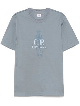 C.P. Company: Футболка с вышивкой 