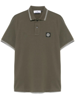 Stone Island: Зелёная рубашка 