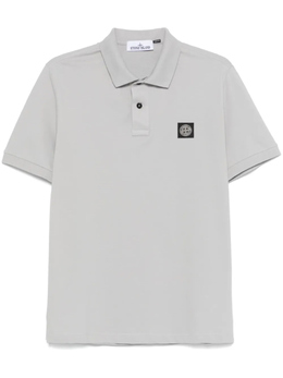 Stone Island: Серая рубашка 