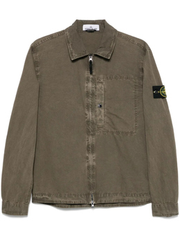 Stone Island: Куртка-рубашка  Compass