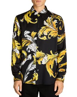 Versace Jeans Couture: Рубашка с принтом 