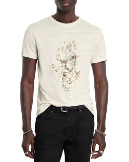 John Varvatos: Футболка с принтом 