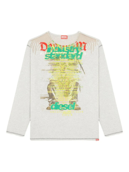 Diesel: Белая футболка 