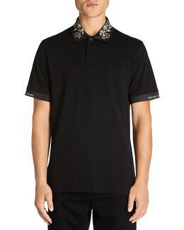 Versace Jeans Couture: Поло с вышивкой 