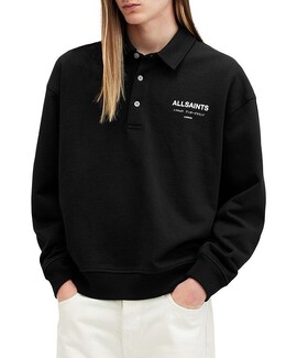 Allsaints: Чёрная рубашка 