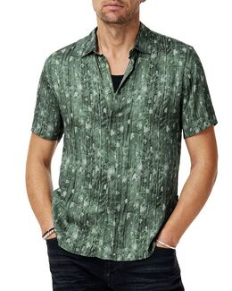 John Varvatos: Рубашка с коротким рукавом 