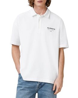 Allsaints: Белое поло 