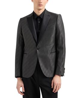 Emporio Armani: Жаккардовые пиджаки 