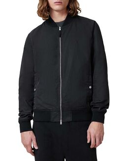 Allsaints: Чёрная куртка  Bassett