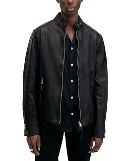 Allsaints: Куртка  Cora на молнии