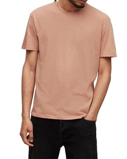 Allsaints: Розовая футболка 