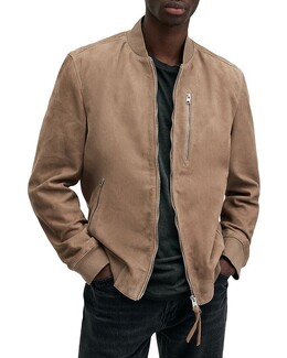 Allsaints: Замшевая куртка 