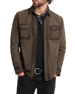 John Varvatos: Замшевая куртка 