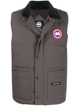 Canada Goose: Серый жилет  Freestyle