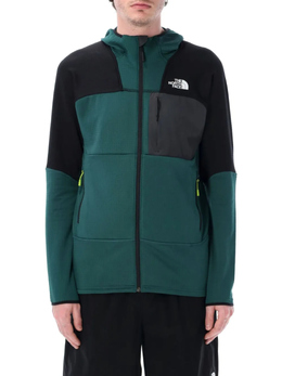 The North Face: Зелёная толстовка 
