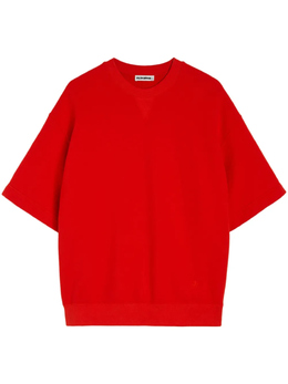 Jil Sander: Оранжевая футболка 