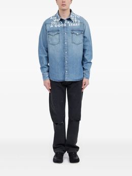 MM6 Maison Margiela: Джинсовая рубашка 