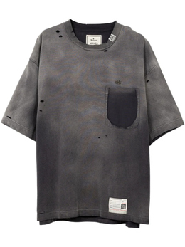 Maison Mihara Yasuhiro: Чёрная футболка 