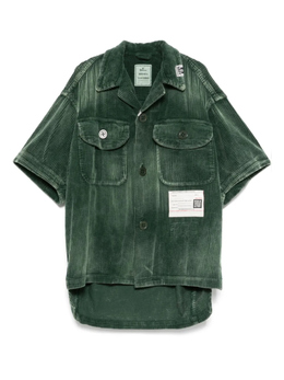 Maison Mihara Yasuhiro: Бархатная рубашка 