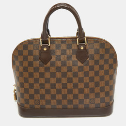 Louis Vuitton: Коричневая сумка 