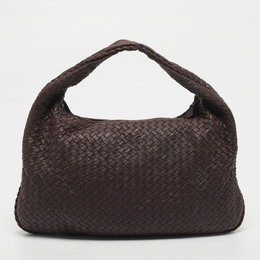 Bottega Veneta: Тёмная сумка  Intrecciato